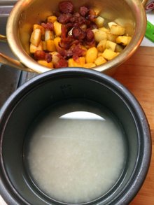 快手电饭锅焖饭