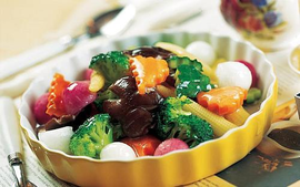 香菇什锦素包馅