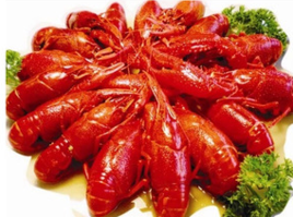 红辣椒油焖大虾