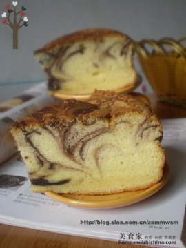 大理石雪纺蛋糕