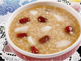 红枣羊骨糯米粥