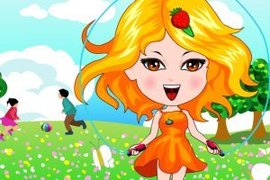 跳绳的女孩