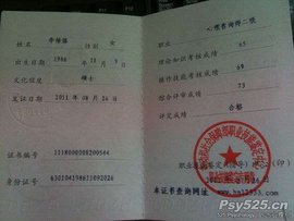 国家二级心理咨询师