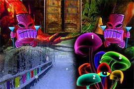 印第安人逃出洞穴