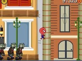 蜘蛛侠僵尸跑酷