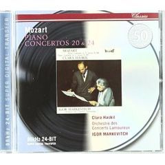mozart: piano concertos nos.20 & 24