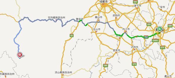 重庆至稻城自驾游线路_360问答