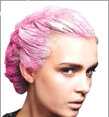 怎么把头发染成桃红色_360问答