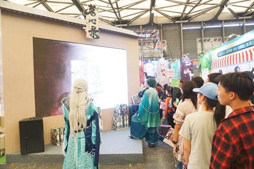 《茗心录》上海萤火虫漫展 茶灵召唤人气旺