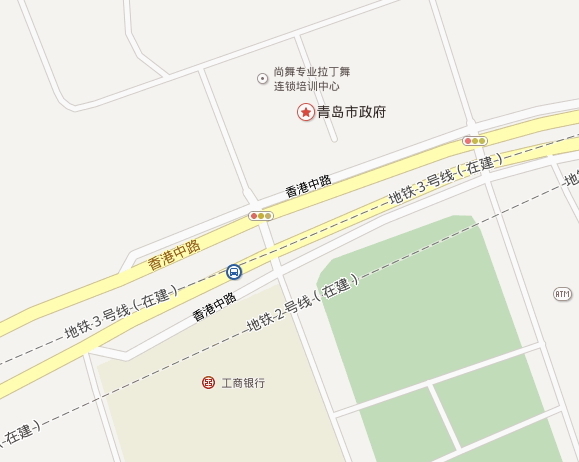 青岛市政府附近的工商银行网点叫什么名字_3
