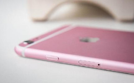 玫瑰粉色iphone6s什么样?苹果6s粉色款外观_