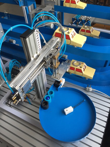 自动化生产线装置都有什么元器件 由什么组成