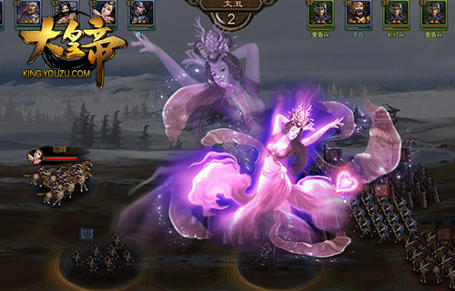 【《大皇帝》貂蝉技能展示】